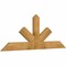 Ekena Millwork Saratoga Rough Sawn Timber Gable Bracket, Western Red Cedar, 72"W x 27"H x 2"D x 6"F, 9/12 Pitch GBW072X27X0206SAR00RWR - alternate 4